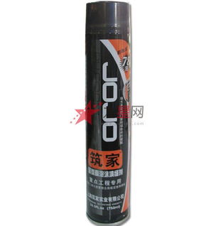 筑家填缝剂 聚氯酯泡沫填缝剂750ml的建筑粘合应用全解析
